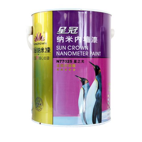 星冠千江 星之光 丝光内墙漆 20kg 大桶 易擦洗 内墙乳胶漆纳米漆
