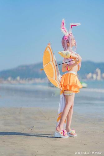 真的美呆了!公孙离蜜橘之夏cosplay