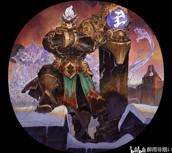 王者荣耀五神兽祥瑞录帅气原画