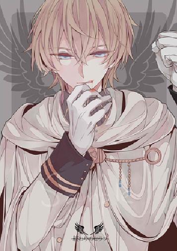 百夜米迦尔#初时这个名为百夜米迦尔的少年带着蓝瞳闯入我们的视线