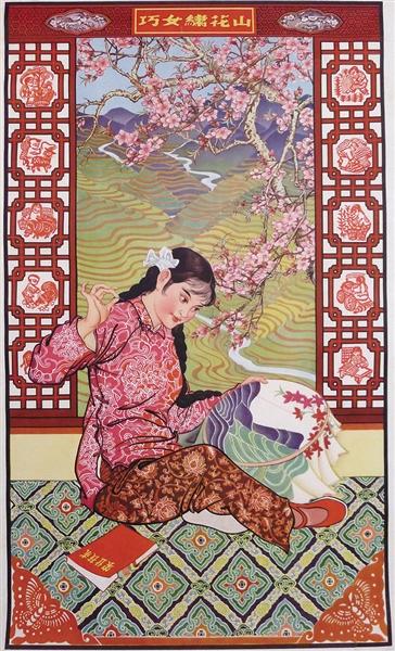 年画藏品展在球棎足球比分:区图书馆启幕