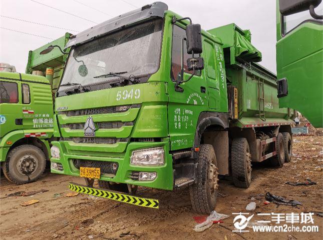 中国重汽 豪沃 18年国五7.2米四桥自卸车