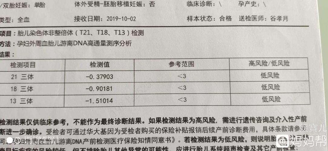 谁会通过无创dna的结果看男女啊帮我看