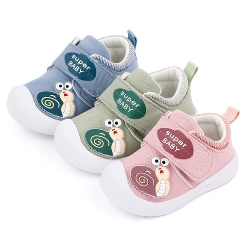 婴儿护脚学步鞋软底春秋1-2岁男女宝宝鞋子1岁小童防滑不掉婴儿鞋