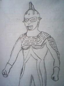 赛文奥特曼怎么画?