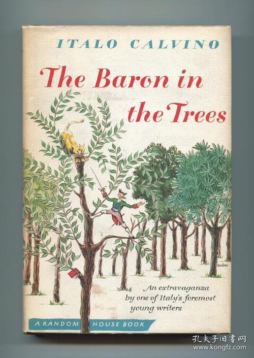 签名本伊塔洛卡尔维诺树上的男爵thebaroninthetrees英文译本1959年