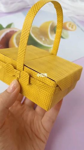 折纸教程|可爱的小篮子_折纸_教程_折纸教程_兴趣爱好