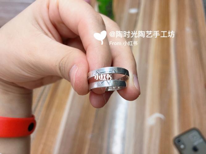 陶时光陶艺手工坊/情侣戒指diy_手工制作_戒指_陶艺_diy_对戒_diy手工