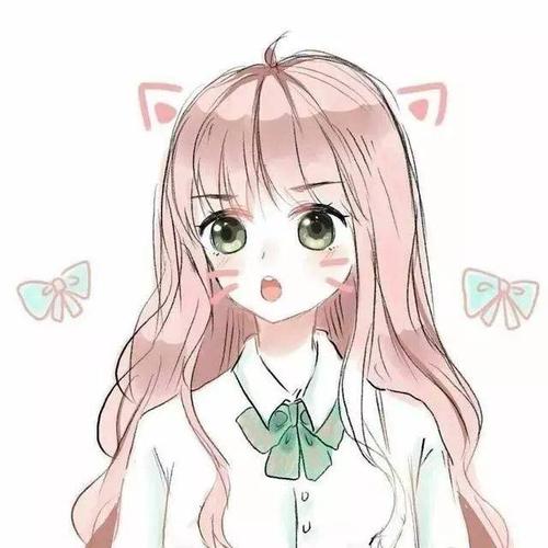 「卡通女头」卡通动漫头像无水印女 看上哪个了点赞抱