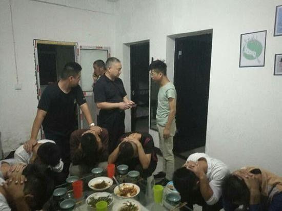 警方找到小辉,并控制传销窝点内的传销人员