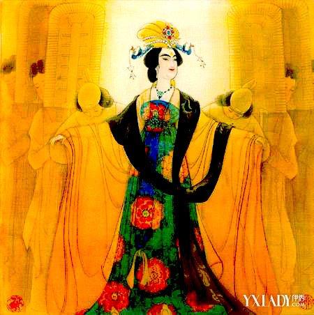 【图】古代武则天的服装高贵典雅 美得让人窒息