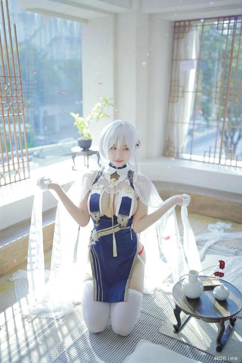 碧蓝航线天狼星新春皮肤cosplay硬核旗袍开盖即饮