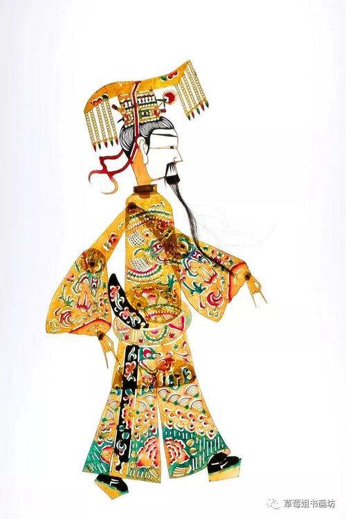 教程|儿童创意线描画《皮影人》