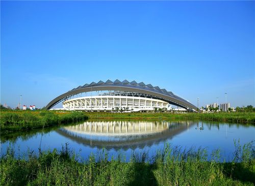 黄冈市体育中心实景