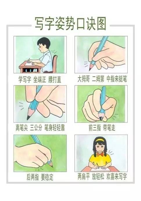 原来让孩子正确握笔这么简单!