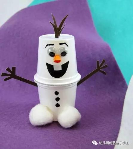 幼儿园亲子手工之废物利用,酸奶瓶塑料杯等的全新玩法