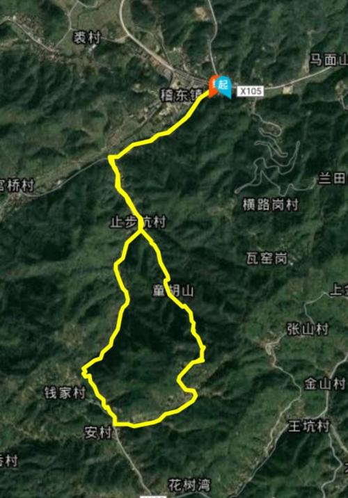 雪窦岭古道全长约10公里 过去这里是暨东去龙峰的必翻之岭