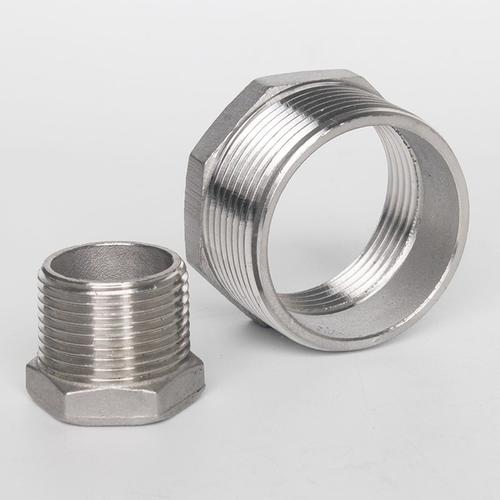 购客304不锈钢补芯补心异径变径内外丝直接螺纹2分3分4分6分转1寸2