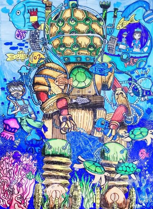 科技遇见艺术,东辰学子创想未来获22个一等奖