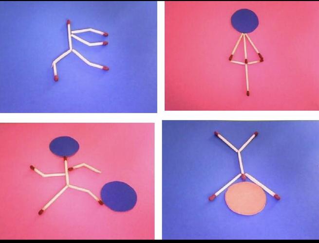 认识了解火柴的特点以及贴画的注意事项.       2.