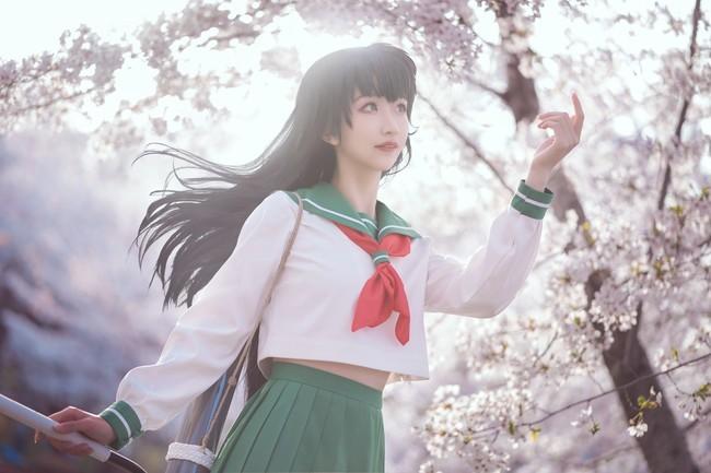 戈薇cos:犬夜叉,给我坐下!