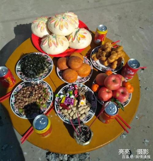 原平过年习俗:摆供和安神