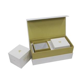 订做精品盒子礼品盒 高档翻盖燕窝虫草包装盒套装铜版纸折叠纸盒