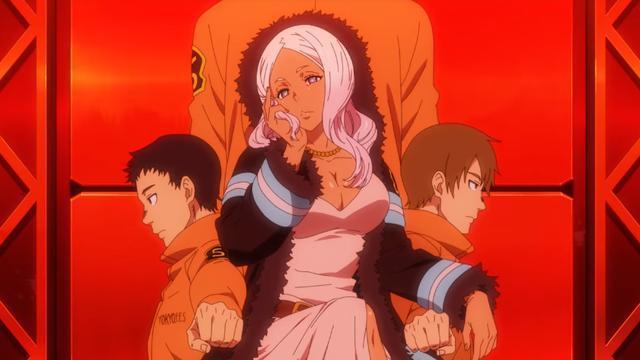 火华,看起来像是一个反派,但其实人家是堂堂正正的第五消防队的队长