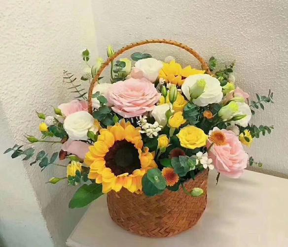 热卖木片藤编多肉绿植绿萝小玫瑰花盆花篮纯手工插花花篮创意花盆