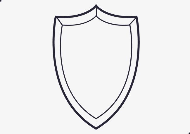 盾牌简笔画图片大全