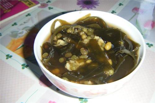 海带绿豆汤