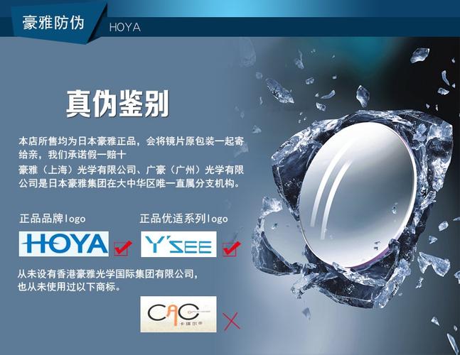 皇冠实体店▲日本豪雅优适系列1.55优变变色超发水hp镀膜眼镜片