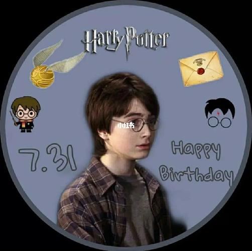 哈利生日倒计时_生日_哈利波特_头像_素材_头像