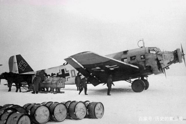 德军ju-52型运输机