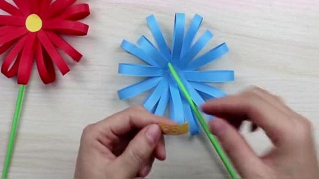 超简单的葵花朵折纸,步骤很少却很漂亮,女生喜欢的手工折纸大全