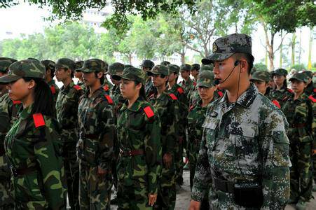 湛江德育基地 军训