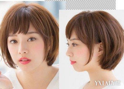 女生大圆脸适合齐耳短发吗波波头发型塑造精致小脸