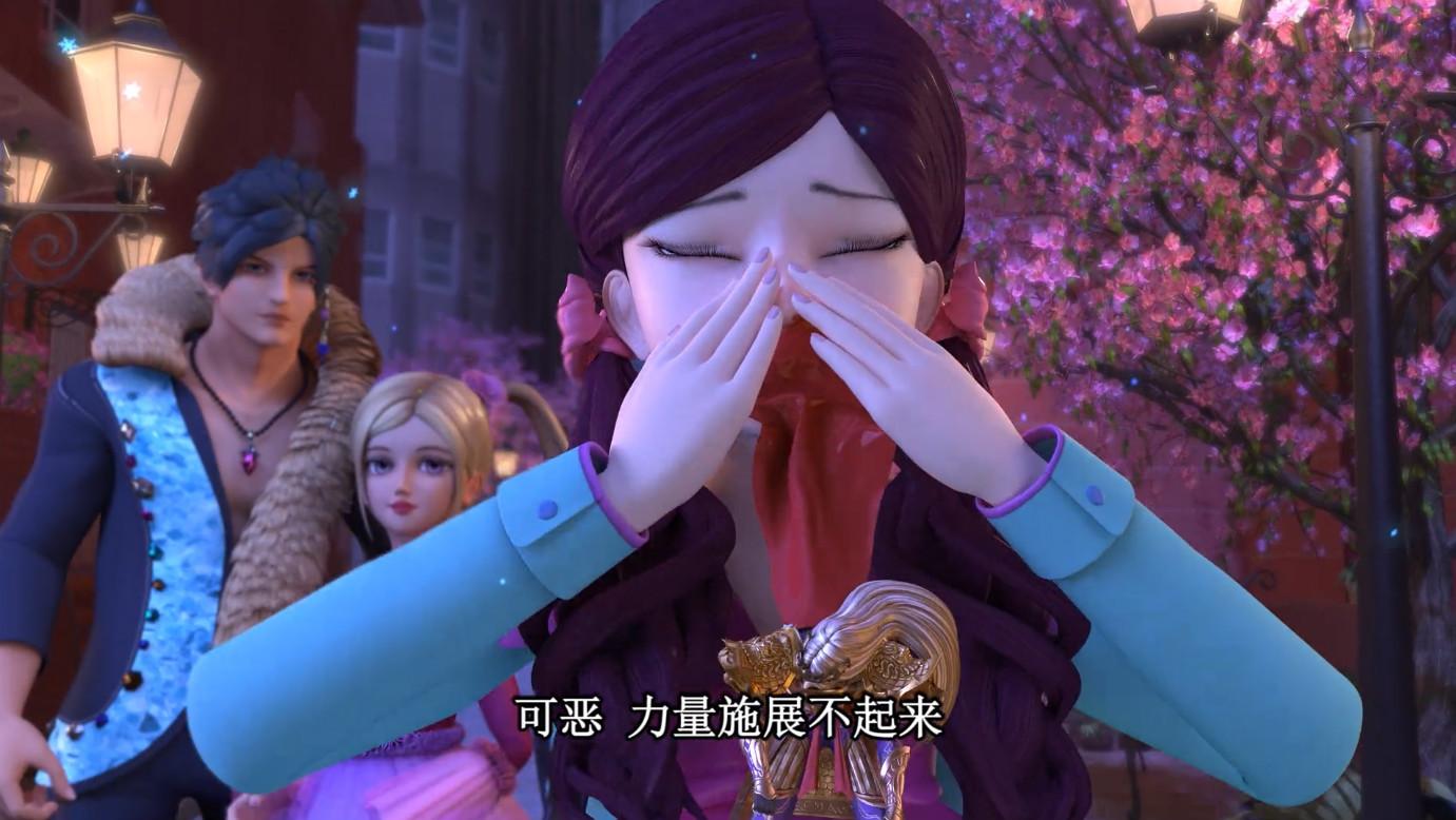 叶罗丽五张美女的捂脸照毒夕绯瑟瑟发抖文茜竟然在擦鼻涕