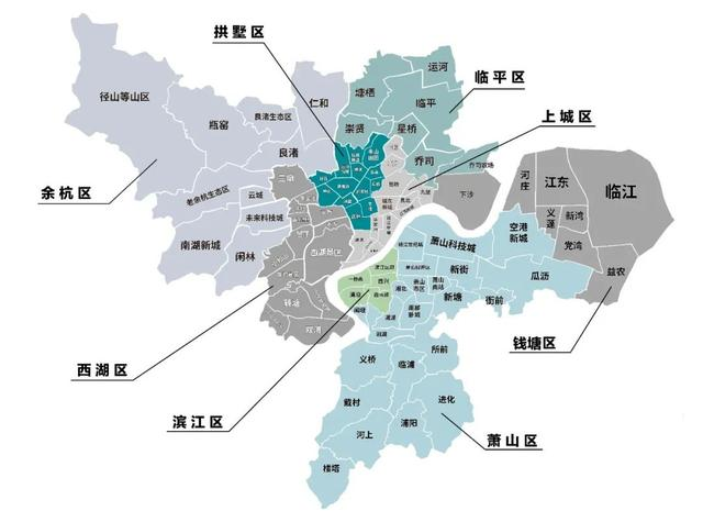 杭州官宣落地了!八区重新洗牌,谁是最大赢家?