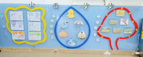 通过绘画活动,加深幼儿对小雨滴的理解,同时表现自己对小雨的情绪