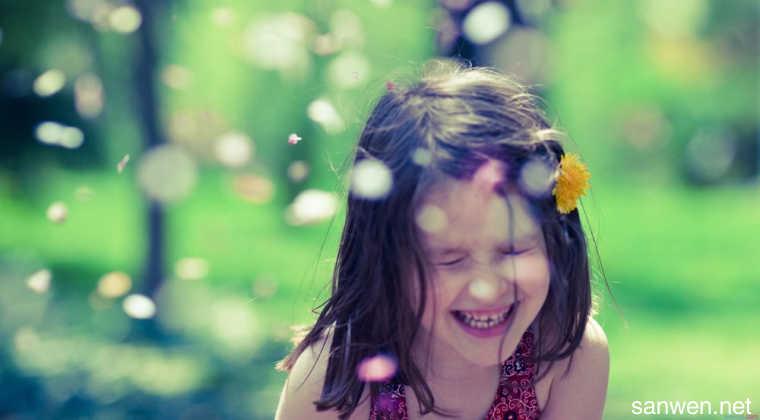 有关微笑的英语唯美句子