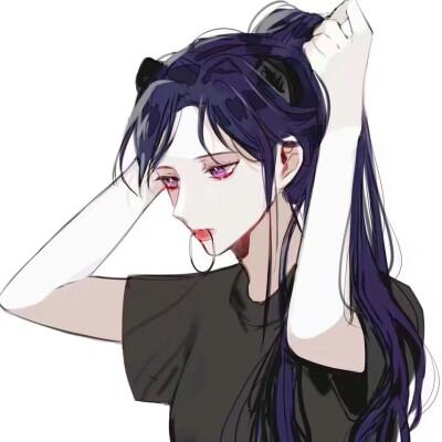 卡通酷女头像