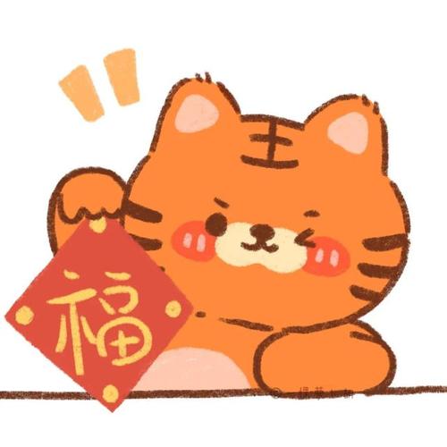 2022新年头像虎年专属小老虎可爱微信头像504期