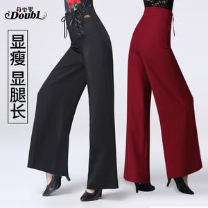 新款摩登舞女阔腿裤