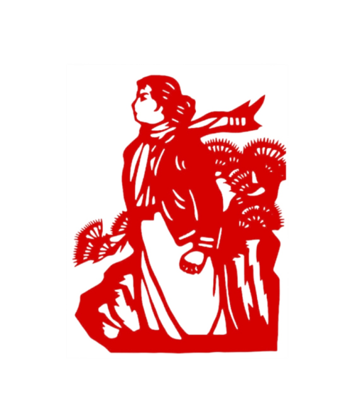 爱国主题教育革命英雄人物缅怀烈士董存瑞新款剪纸剪纸