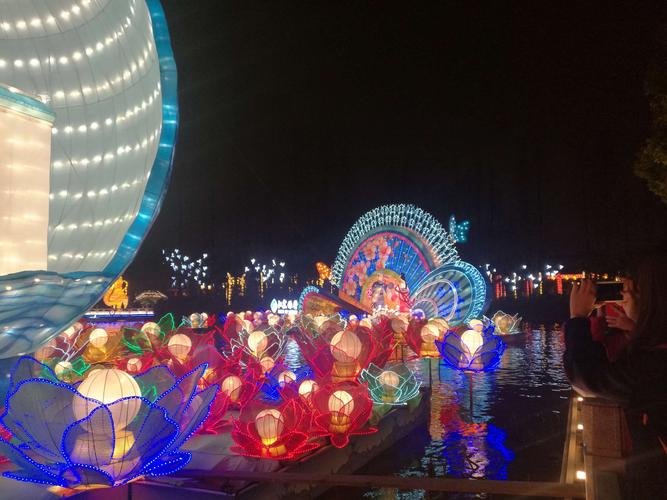 南京白鹭洲灯展