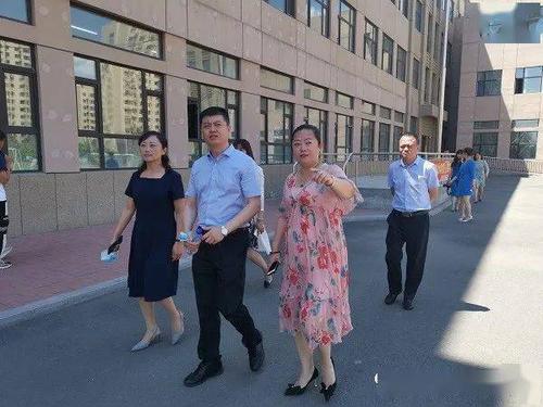 6月24日宽城区副区长孙晓东到柳影中学,宋家小学,宋家幼儿园,育红