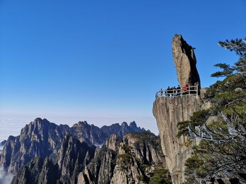 黄山四绝,一日尽揽