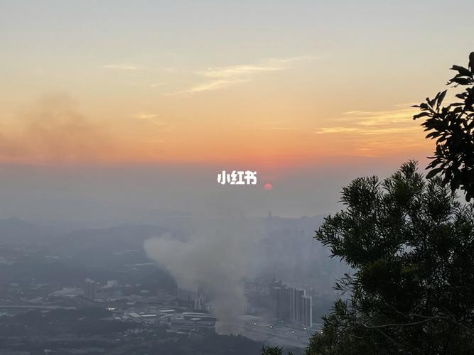 日落92 爱生活92_梧桐山攻略_夕阳_生活记录_接地气生活