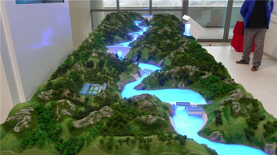 石家庄地形地貌沙盘